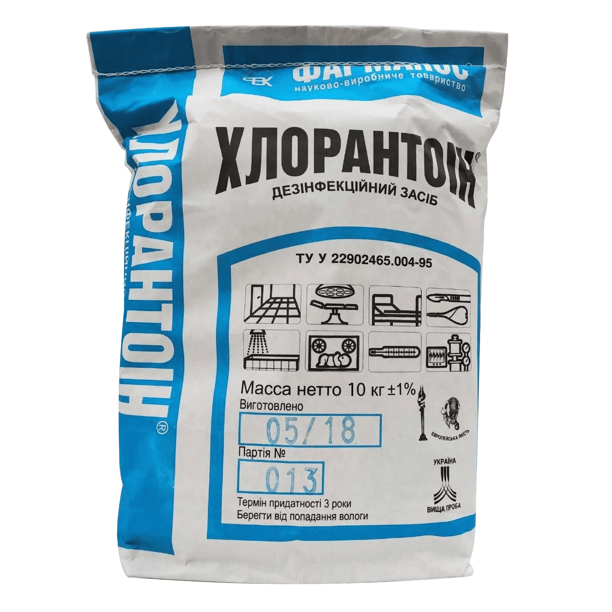 Дезинфекційний засіб Хлорантоін, м10кг